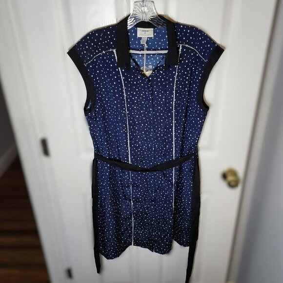 NWT Jason Wu for Target 20th Anniversary Navy Polka‑Dot Dress – Sleeveless Shift - Picture 8 of 9